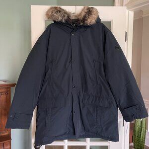 NWT Michael Kors Hooded Snorkel Parka Men's Navy Blue Size XXL $395